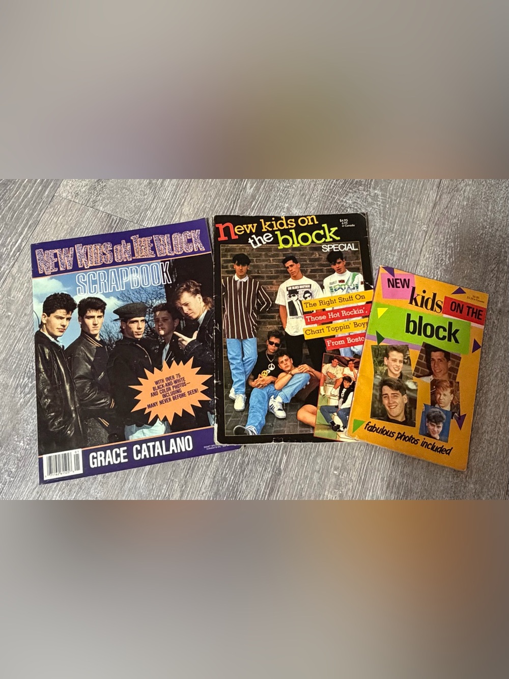 New Kids on the Block Magazine Special - Colorful Cover